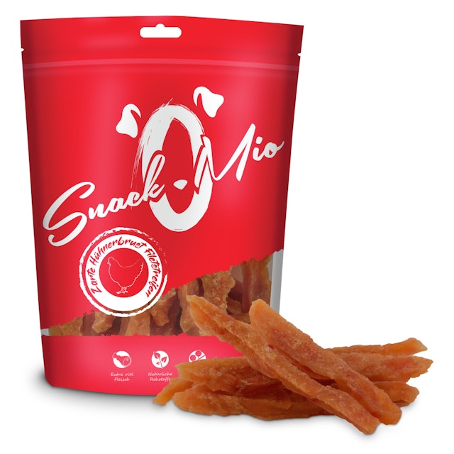 SnackOMio Filetstreifen 70 Gramm HundesnackVorschaubild