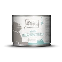 MjAMjAM Katze 200g DUO Ente und Süßwasserfisch mit 