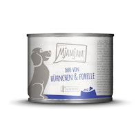 MjAMjAM Hund 200g DUO Hühnchen und Forelle mit Zucchin
