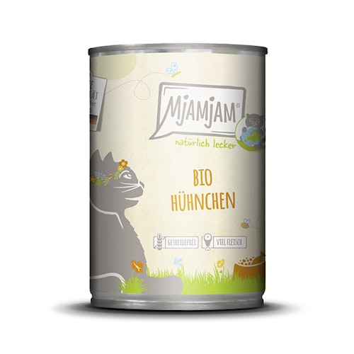 MjAMjAM Katze 400g BIO Hühnchen 