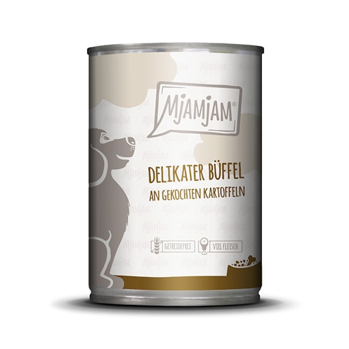 MjAMjAM Hund 400g Büffel mit Kartoffel 