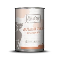 MjAMjAM Hund 400g Strauß mit Apfel 