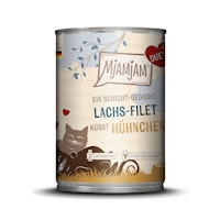MjAMjAM Katze 390g DUETT LachsFilet mit Hühnchen