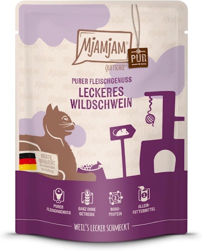 MjAMjAM - Quetschie Purer Fleischgenuss 300g