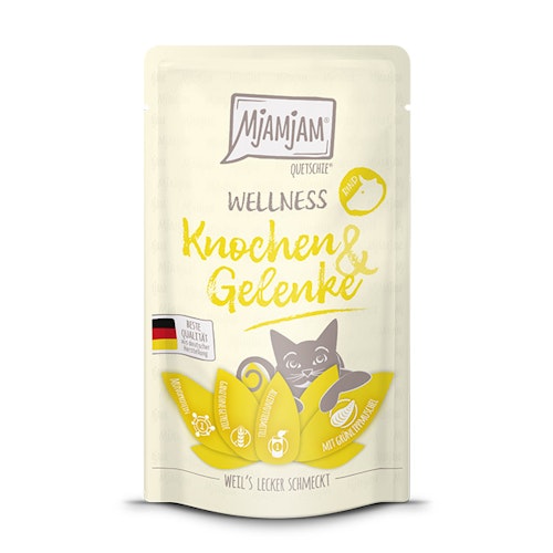 MjAMjAM Katze 125g Wellness Knochen und Gelenke Rind