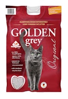 GOLDEN grey mit Babypuderduft Katzenstreu