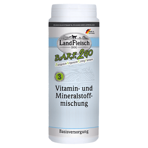 LandFleisch Hund B.A.R.F.2GO Vitamin- und Mineralstoffmischung