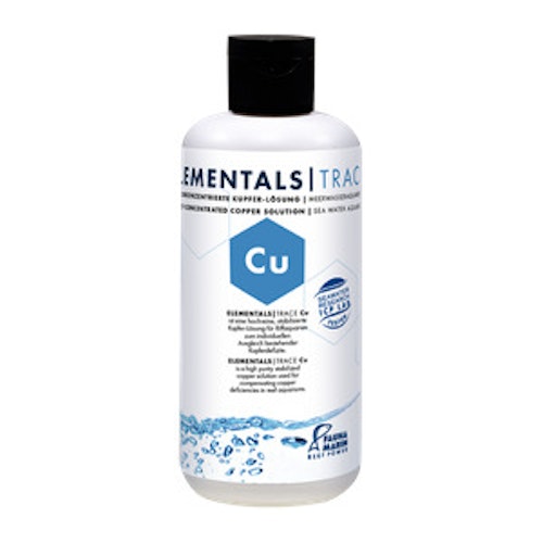 FAUNA MARIN Elementals Trace Cu 250 Milliliter Wasseraufbereitung für Meerwasseraquaristik