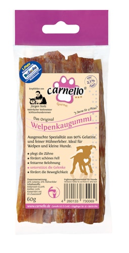 Carnello Welpenkaugummi Hundekauartikel