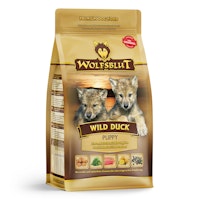 WOLFSBLUT Wild Duck Puppy Entenfleisch mit Kartoffeln Hundetrockenfutter