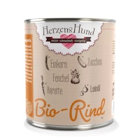 Herzenshund Bio Rind/Einkorn/Gemüse 800g