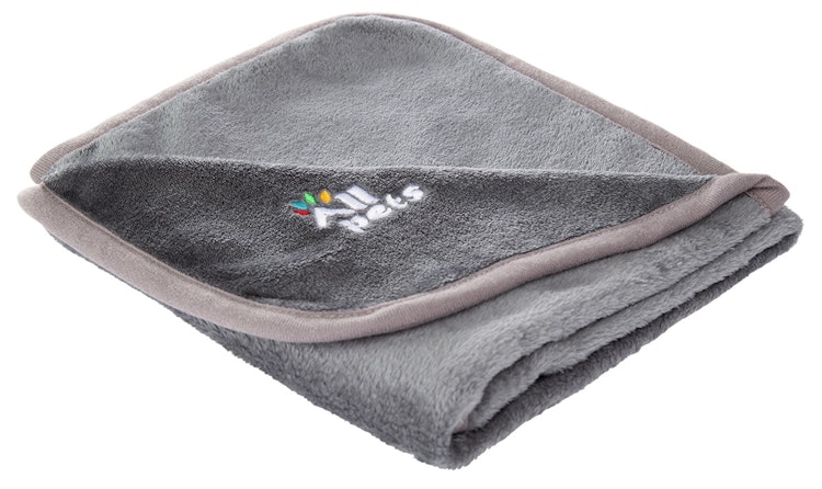 Allpets Kuscheldecke grau für Hunde