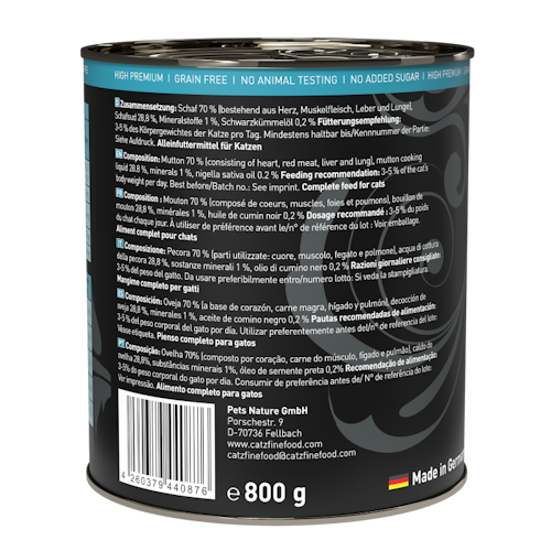 catz finefood Purrrr 6 x 800g Katzennassfutter Bild