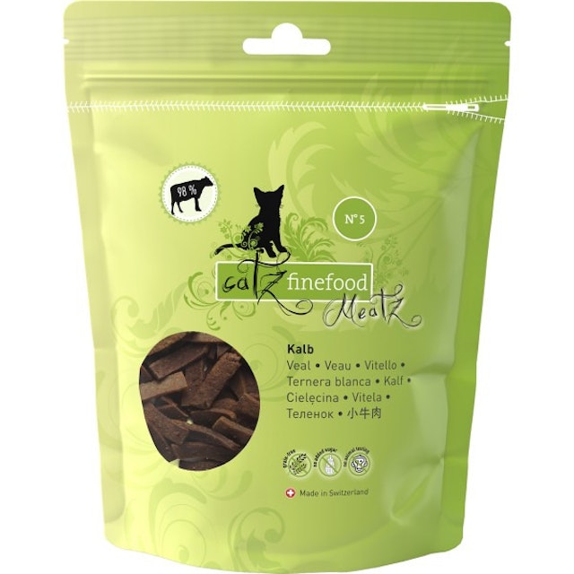 catz finefood Meatz 45 Gramm Katzensnacks No.5 KalbVorschaubild