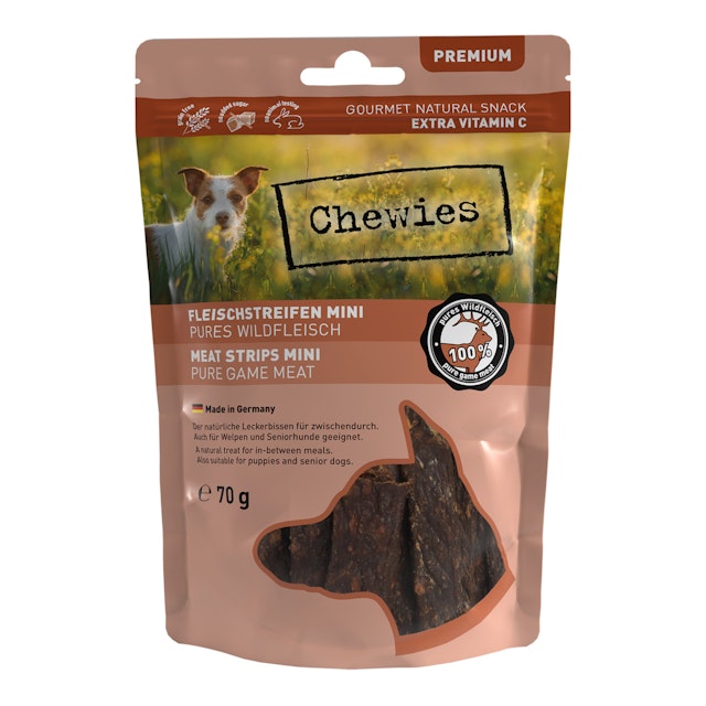 Chewies Mini Fleischstreifen 70 Gramm HundesnackVorschaubild