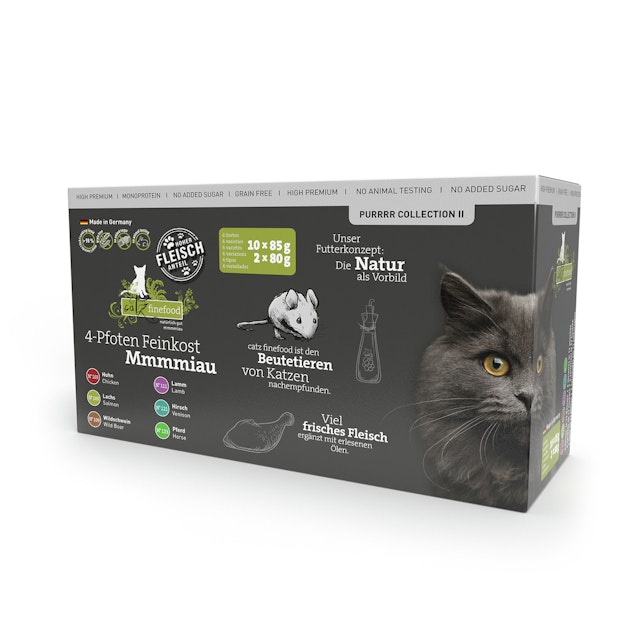 Catz finefood Purrrr Collection 12 x 85 Gramm Multipack Katzennassfutter Multipack IIVorschaubild