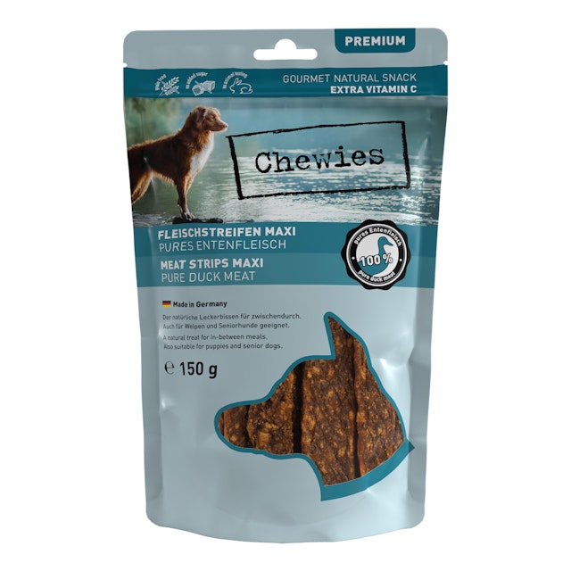 Chewies Maxi Fleischstreifen 150 Gramm HundesnackVorschaubild