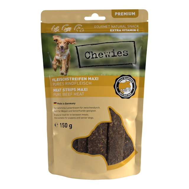 Chewies Maxi Fleischstreifen 150 Gramm HundesnackVorschaubild