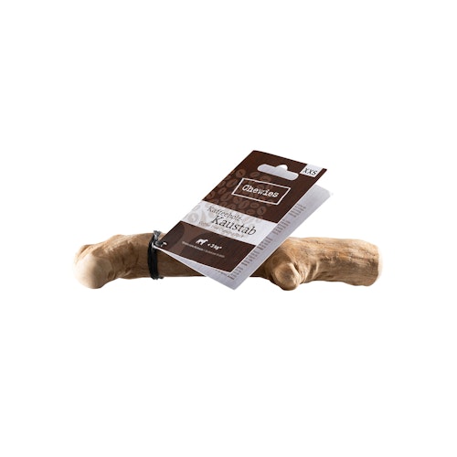 Chewies Kaffeeholz-Kaustab Hundekauartikel