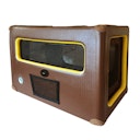 TAMI Backseat Box Hundebox mit Airbagfunktion braun