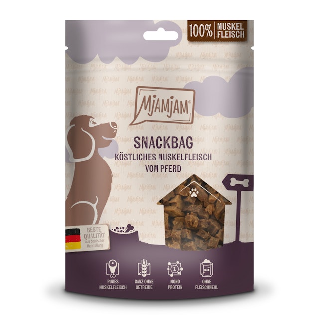 MJAMJAM Snackbag 100 Gramm HundesnacksVorschaubild
