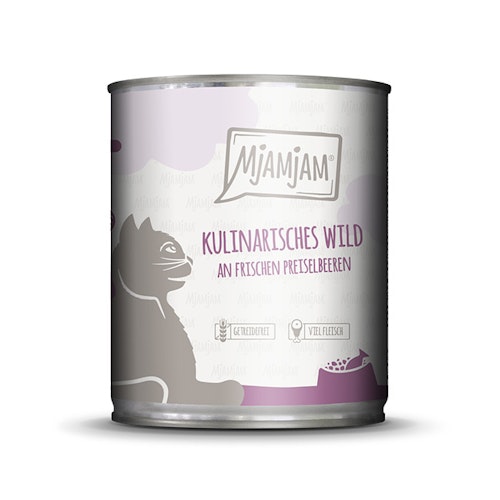 MjAM 800g Wild+Preiselbeeren Cat