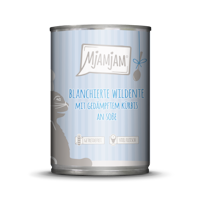 MjAMjAM Katze 380g  blanchierte Wildente mit Kürbis