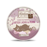 MjAMjAM Katze 80g Filetgenuss zarter Lachs und Huhn