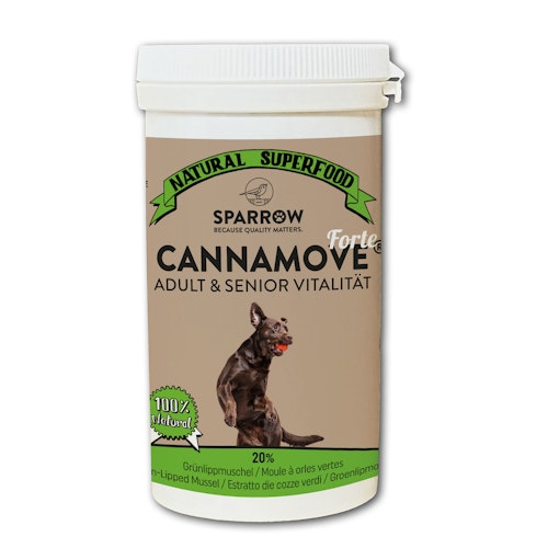SPARROW Pet CannaMove Forte 100g Nahrungsergänzung für Hunde