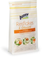 Bunny HealthFood Reisflakes & Gemüse 80g Nahrungsergänzung für Kleintiere