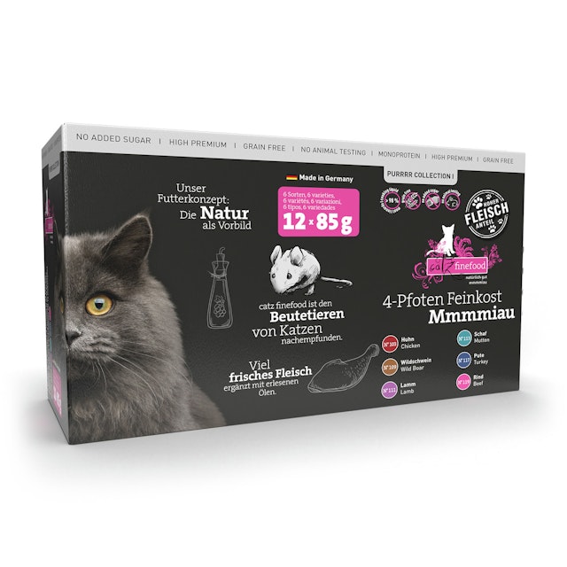 Catz finefood Purrrr Collection 12 x 85 Gramm Multipack Katzennassfutter Multipack IVorschaubild