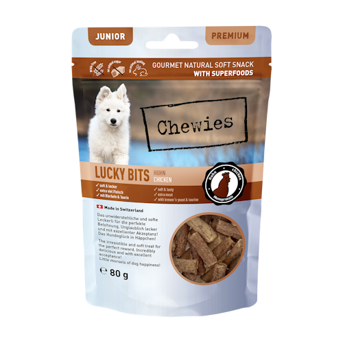 Chewies Lucky Bits Huhn Junior 80g Bild