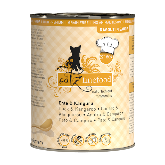 Catz Ragout - 380g Ragout Ente & Kängaru Nr. 607 - 6 x 380gVorschaubild