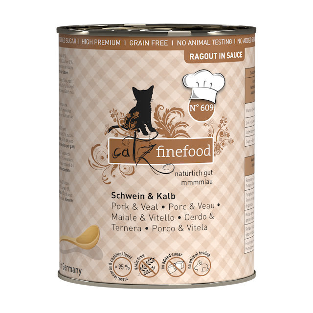 Catz Ragout - 380g Ragout Schwein & Kalb Nr. 609 - 6 x 380gVorschaubild