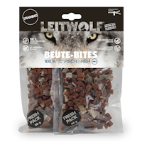 Leitwolf Beute-Bites Fisch - Sparpaket 4 x 160g