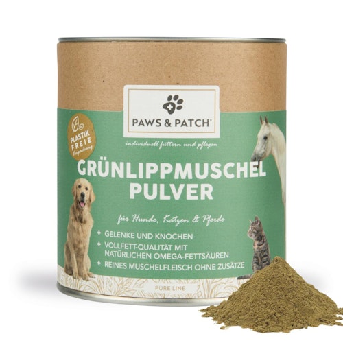 Paws&Patch GRÜNLIPPMUSCHEL PULVER 500g Bild