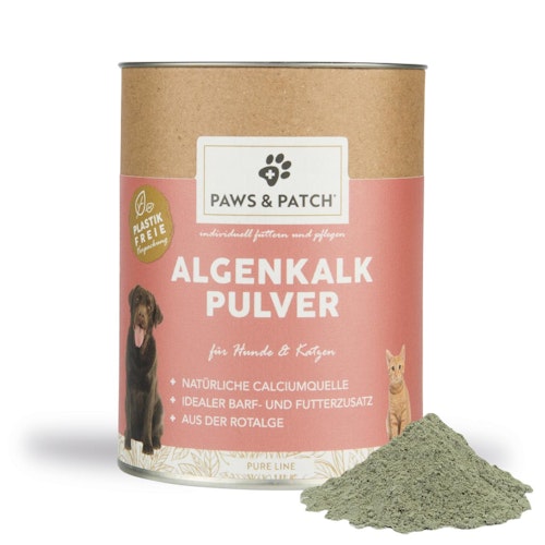 Paws & Patch ALGENKALK PULVER 250g für Hunde und Katzen Bild