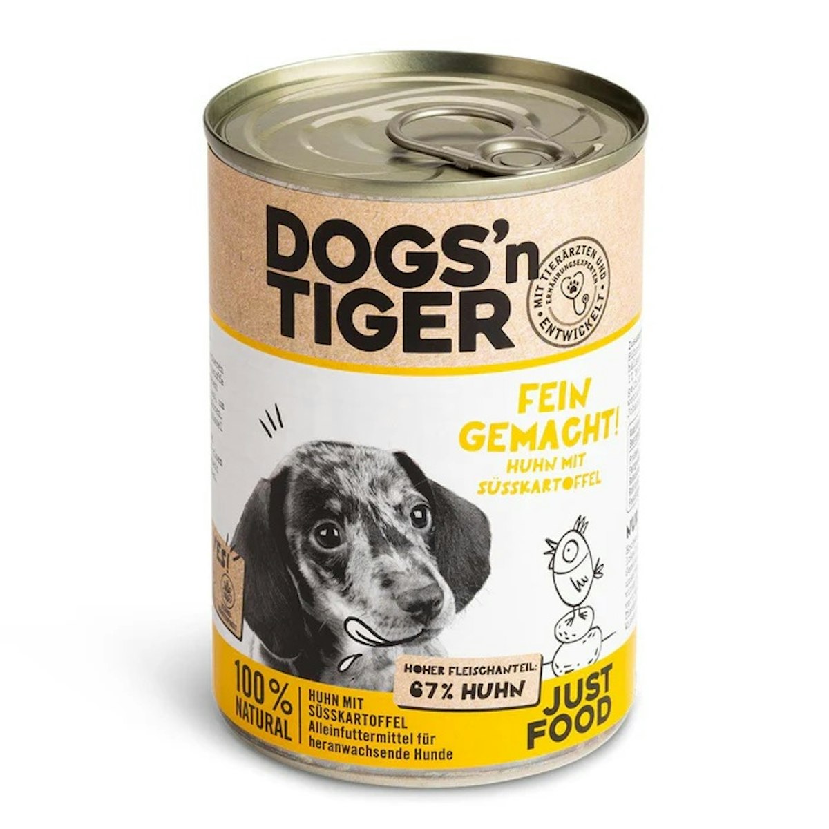 Dogs’n Tiger Hund 6 x 400g Dogs’n Tiger Mahlzeit! Dog Sparpaket Sparpaket 24xx800g