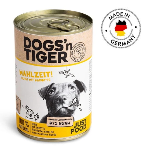 Dogs'n Tiger 400g Dose Hundenassfutter