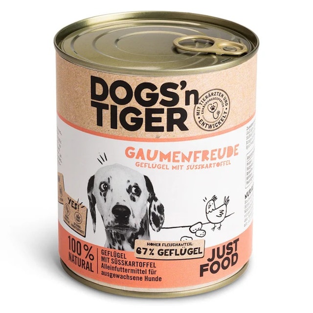 Dogs'n Tiger Hund 6 x 800g Dogs'n Tiger Gaudi Dog 6x400gVorschaubild