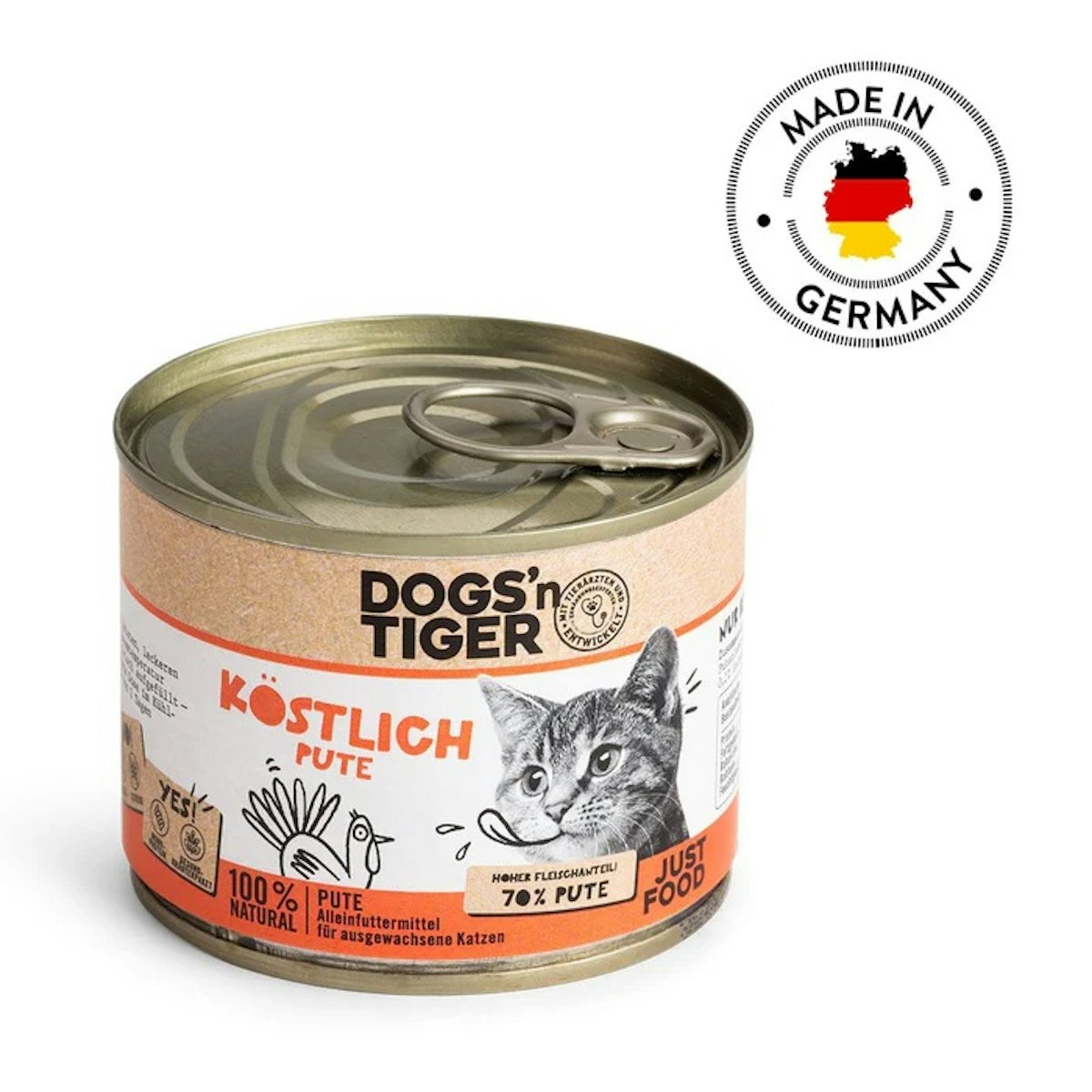 Dogs’n Tiger Katze Premium 6 x 200g Dogs’n Tiger Allerliebst Cat Sparpaket Sparpaket 24xx200g