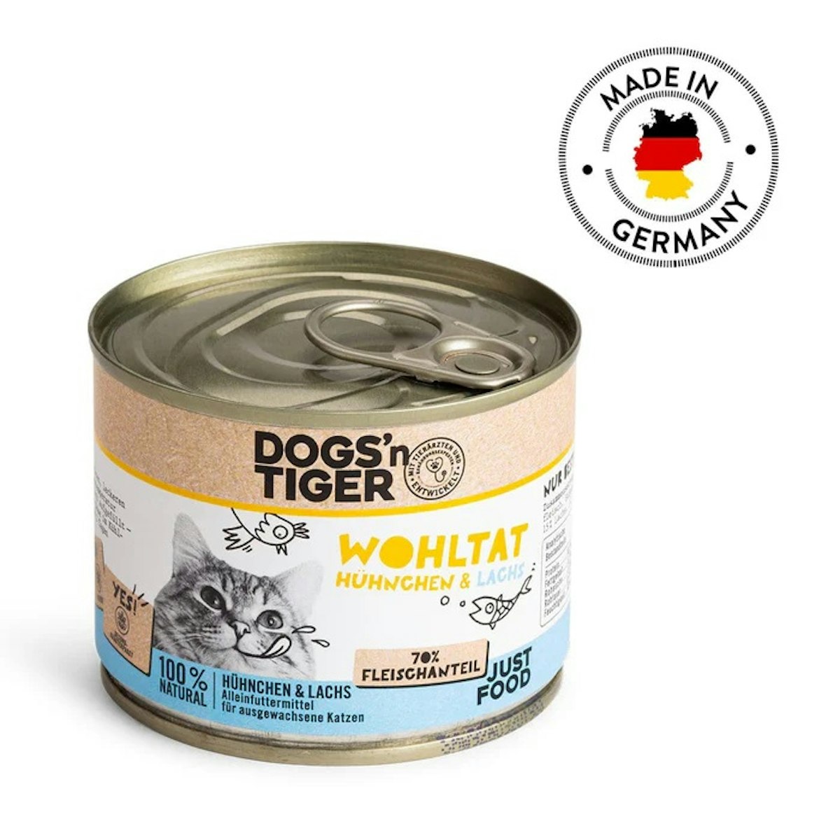 Dogs’n Tiger Katze Premium 6 x 200g Dogs’n Tiger Freigeist Cat Sparpaket Sparpaket 24xx400g