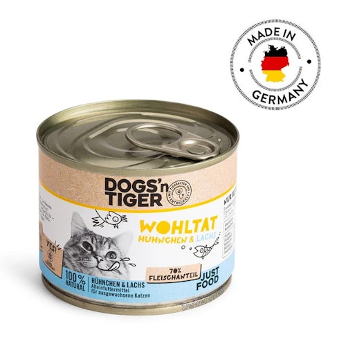 Dogs'n Tiger 200g Dose Katzenassfutter