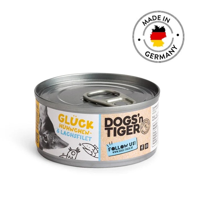 Dogs'n Tiger Katze 12 x 70g Dogs'n Tiger Glück Cat 12x70gVorschaubild