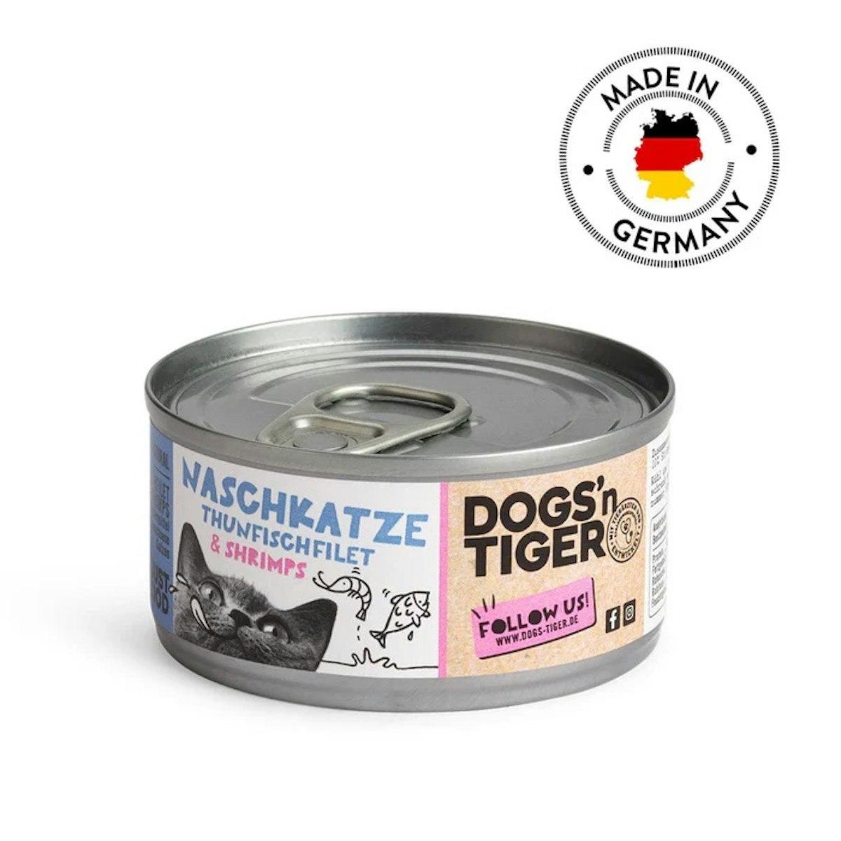 Dogs’n Tiger Katze 12 x 70g Dogs’n Tiger Naschkatze Cat Sparpaket 24xx70g