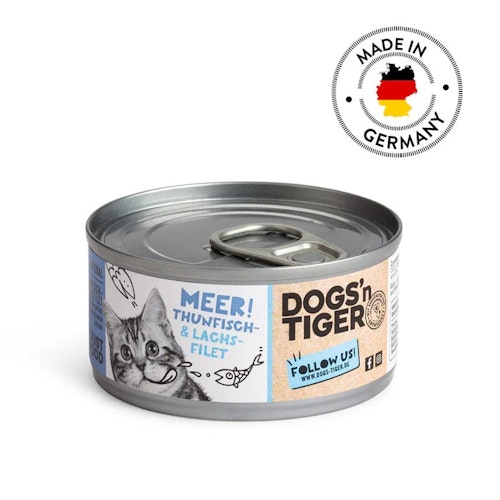 Dogs'n Tiger 70g Dose Katzenassfutter