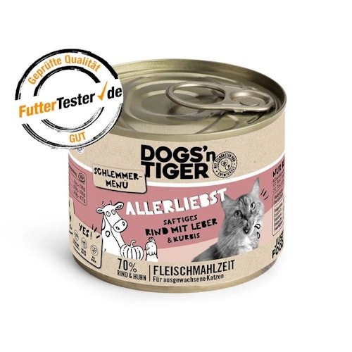 Dogs'n Tiger 200g Dose Katzenassfutter