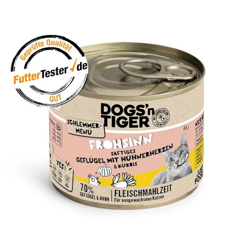 Dogs'n Tiger 200g Dose Katzenassfutter