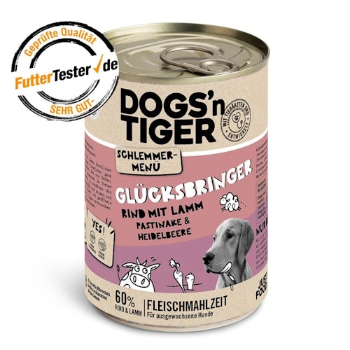 Dogs'n Tiger 400g Dose Hundenassfutter