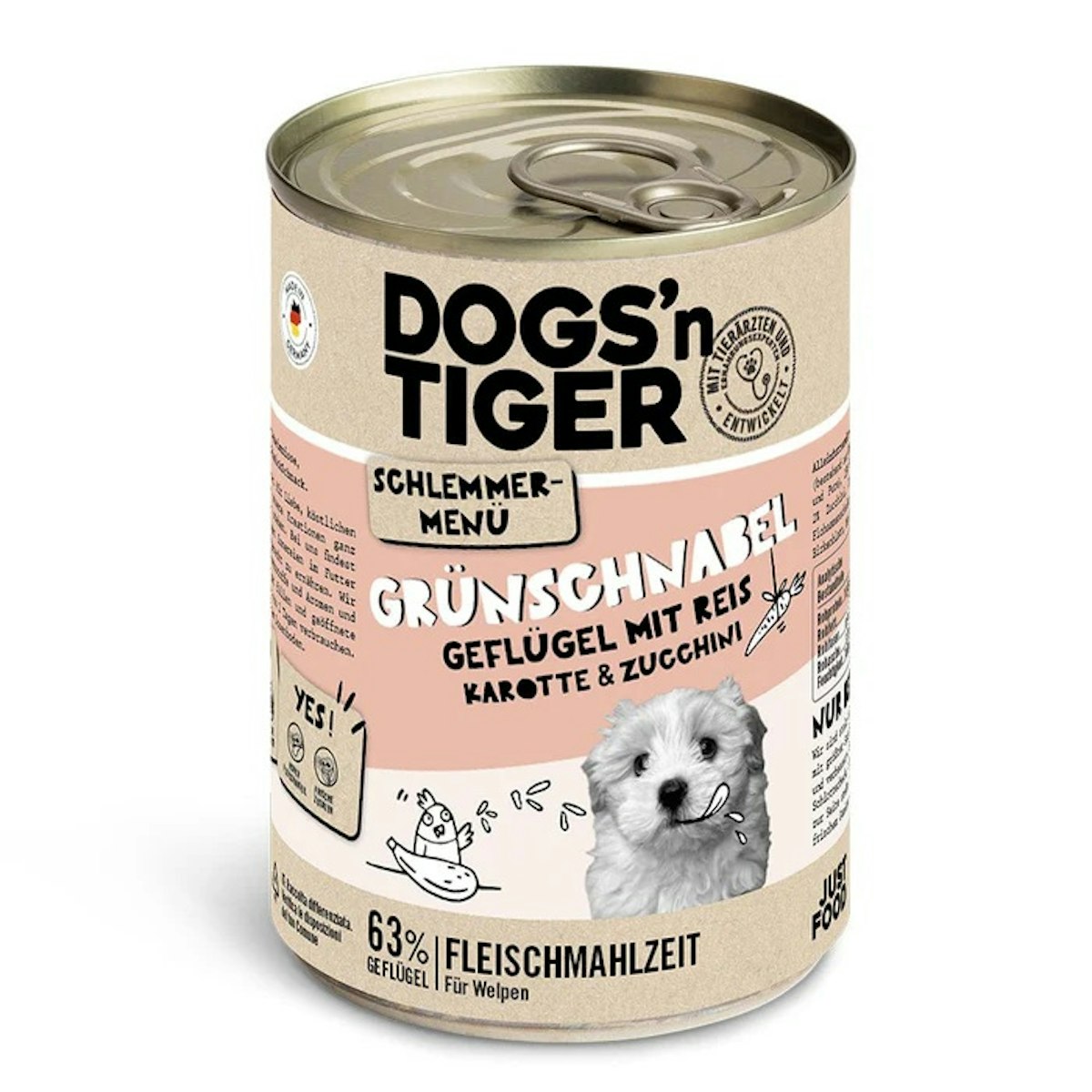 Dogs’n Tiger Hund 6 x 400g Dogs’n Tiger Abendbrot Dog Sparpaket Sparpaket 24xx800g